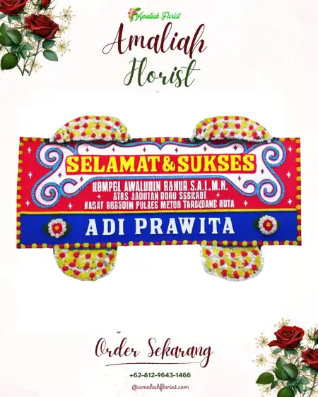 Papan Bunga Ucapan Selamat Cilendek Barat