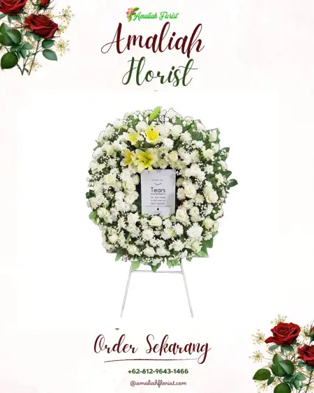 Krans Bunga Duka Cilendek Barat