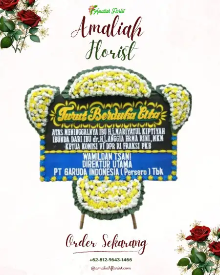 Papan Bunga Duka Cilendek Barat